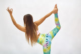 VEGANBOOTY COTTON CANDY HIGH WASITED LEGGINGS